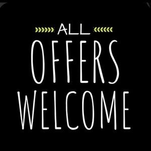 NOT FOR SALE: all offers welcomed!!!